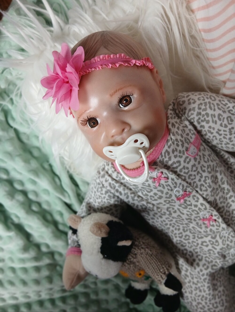 Authentic Reborn Cuddle Doll Baby Girl Artist Handmade Collectable Therapy Doll